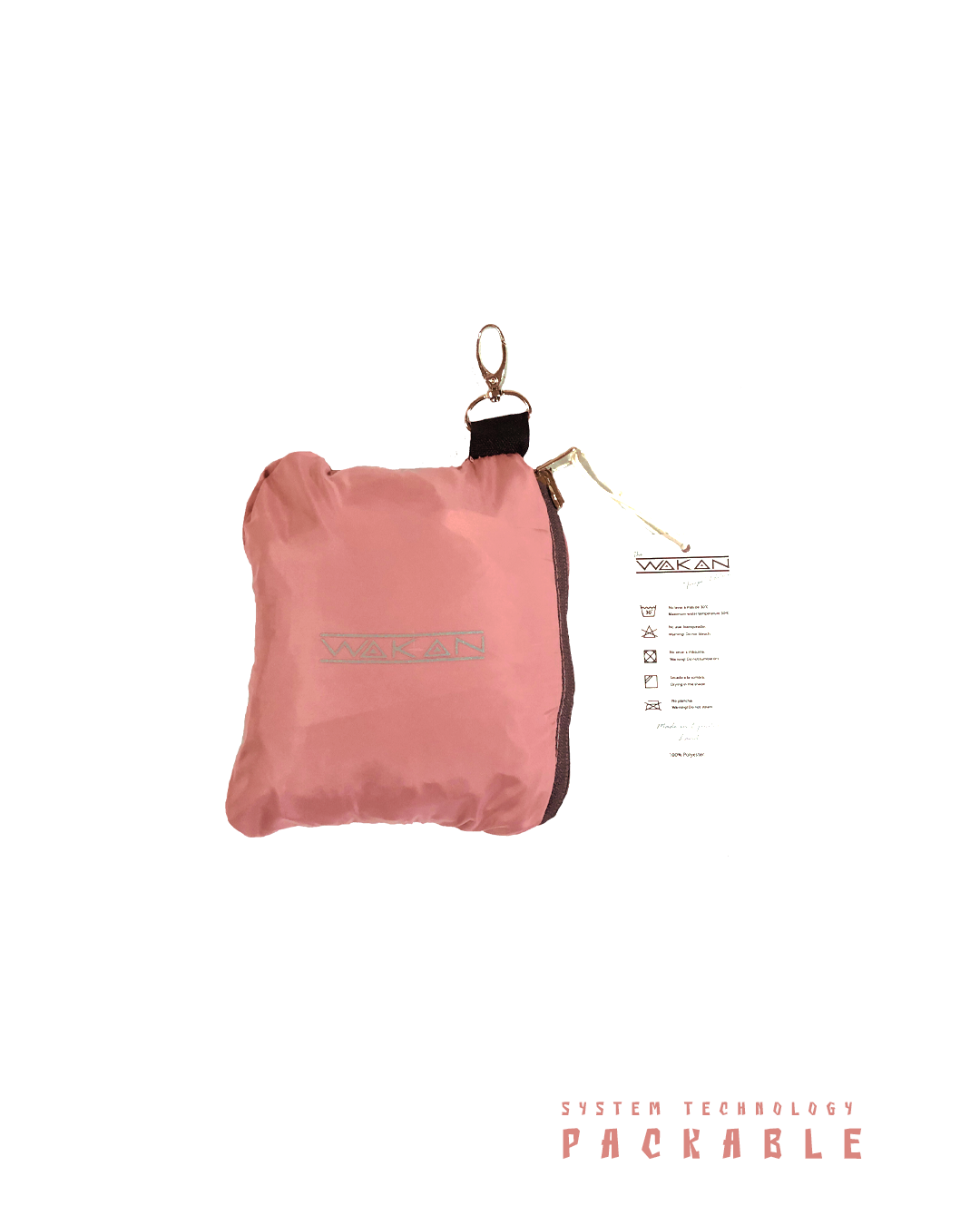 Chompa Repelente al Agua Palo de Rosa | WAKAN593 WKNΓ_008 - Image 4