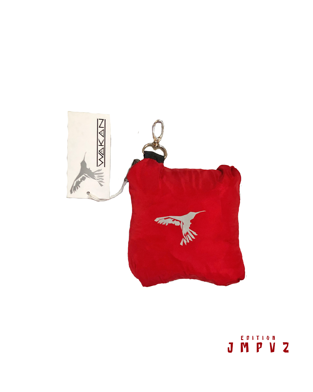 Chompa Antifluidos Roja WAKAN593 dRoP WKNΓ_013 | Detalles Negros | Unisex - Image 4