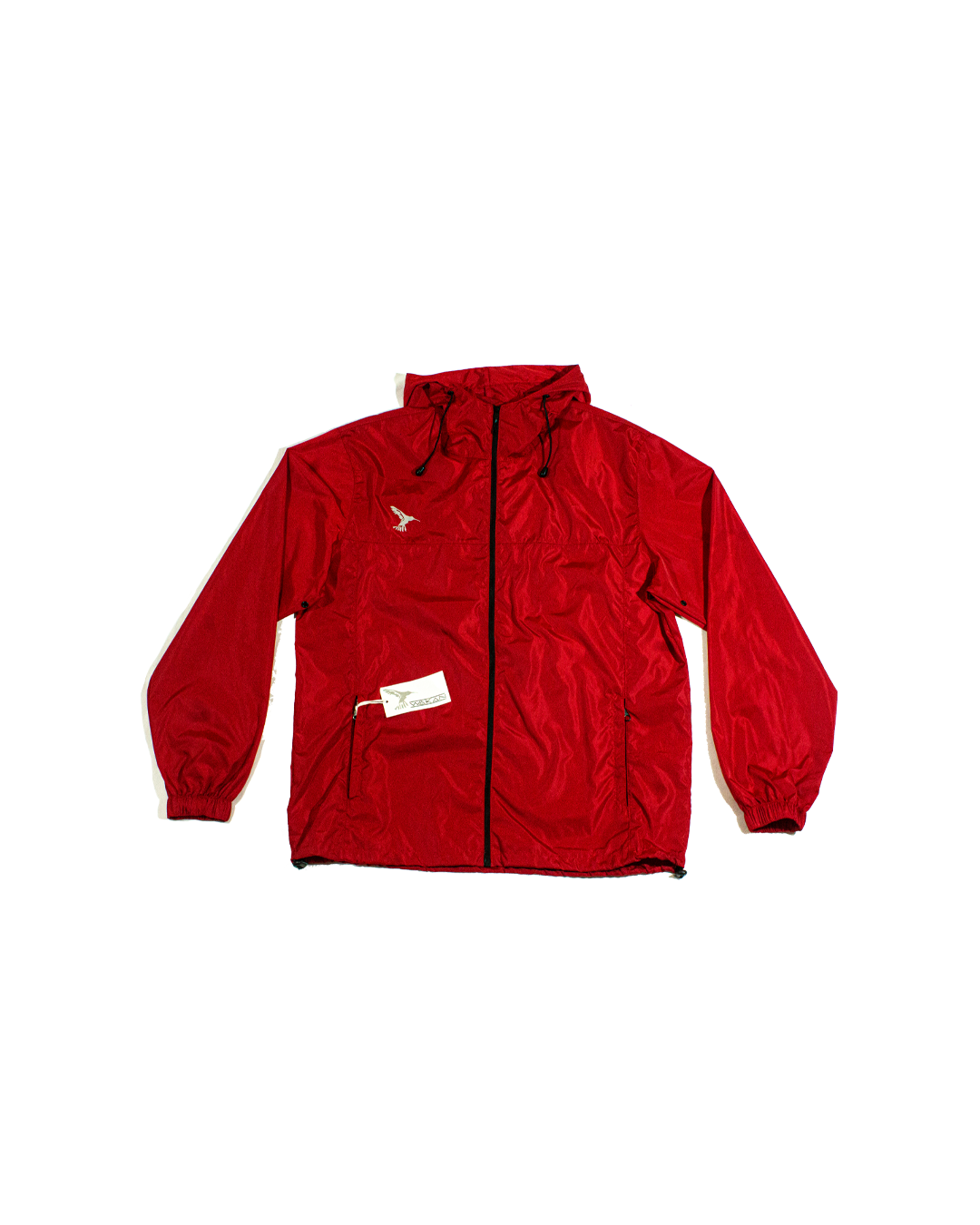 Chompa Antifluidos Roja WAKAN593 dRoP WKNΓ_013 | Detalles Negros | Unisex